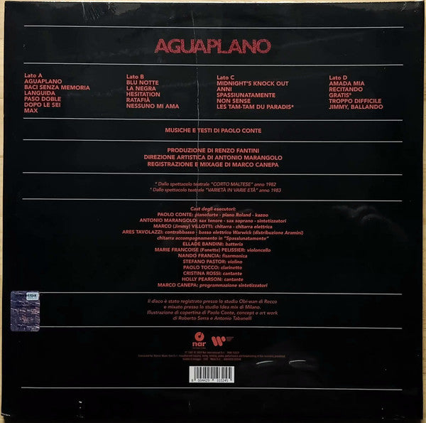 Paolo Conte : Aguaplano (2xLP, Album)