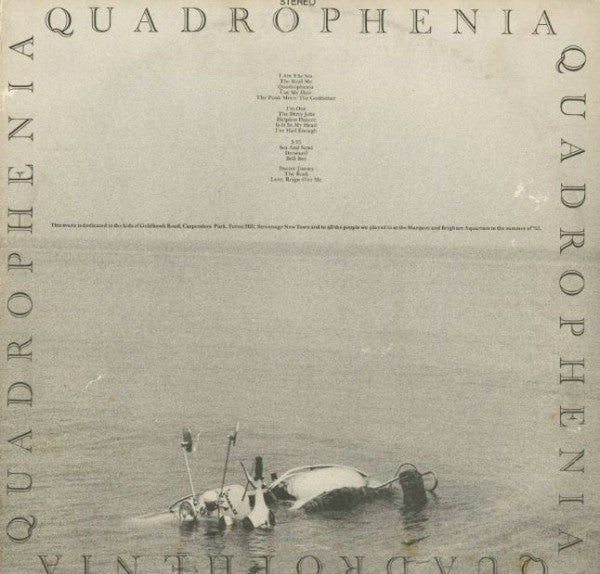 The Who : Quadrophenia (2xLP, Album, Glo)