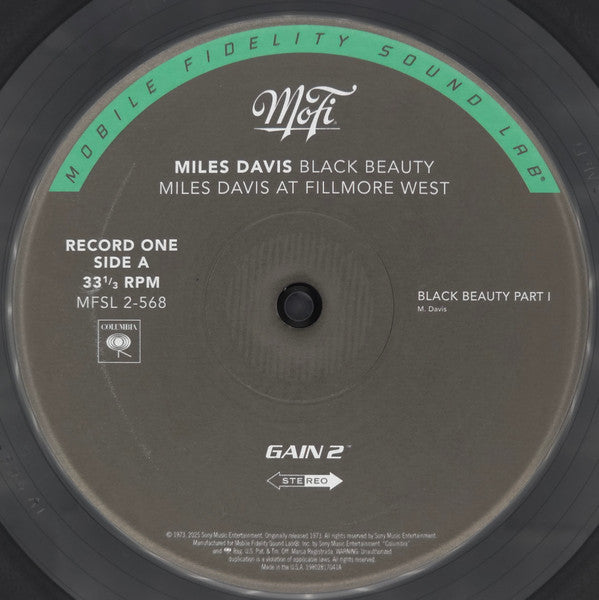 Miles Davis : Black Beauty (Miles Davis At Fillmore West) (2xLP, Album, Num, RE, RM, S/Edition, 180)