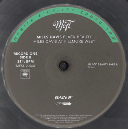 Miles Davis : Black Beauty (Miles Davis At Fillmore West) (2xLP, Album, Num, RE, RM, S/Edition, 180)