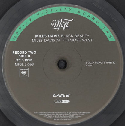 Miles Davis : Black Beauty (Miles Davis At Fillmore West) (2xLP, Album, Num, RE, RM, S/Edition, 180)