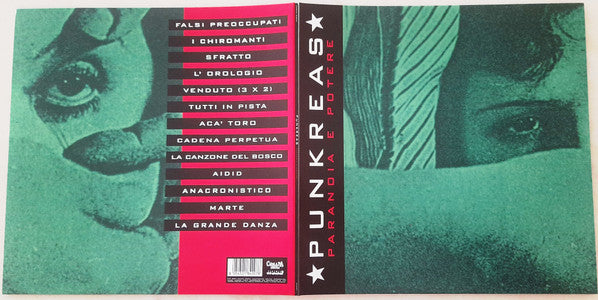 Punkreas : Paranoia e potere (LP, Album, Ltd, Num, RE)