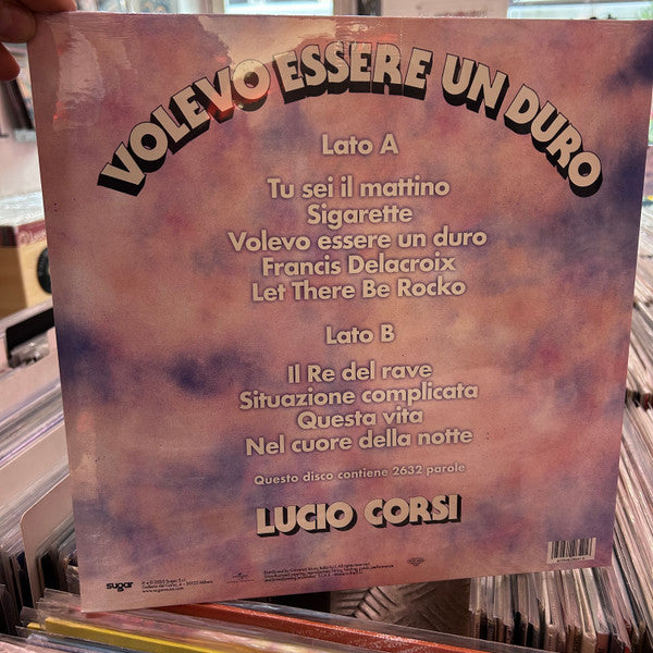 Lucio Corsi : Volevo Essere Un Duro (LP, Album)