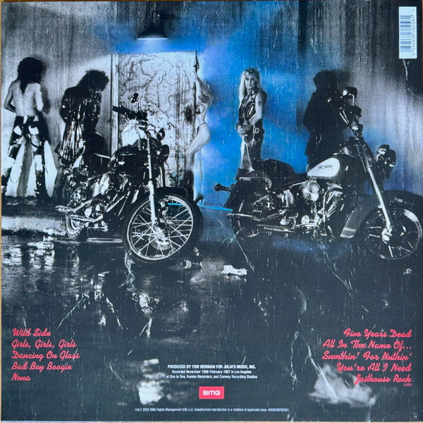 Mötley Crüe : Girls, Girls, Girls (LP, Album, RE, RM, 40t)