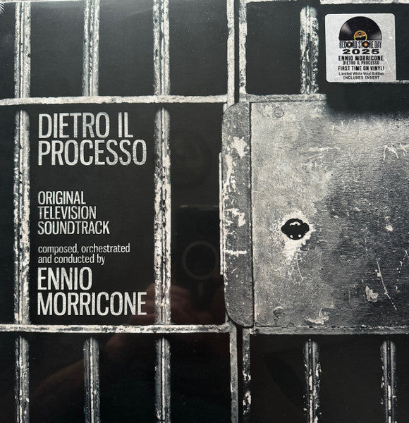 Ennio Morricone : Dietro Il Processo (Original Television Soundtrack) (LP, RSD, Ltd, RE, Whi)