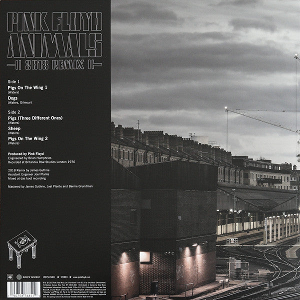 Pink Floyd : Animals (2018 Remix) (LP, Album, RE, RP, Gat)
