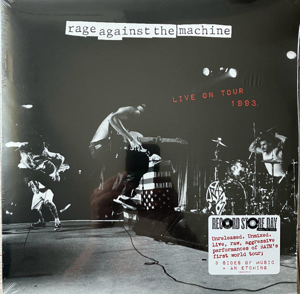 Rage Against The Machine : Live On Tour 1993 (LP + LP, S/Sided, Etch + RSD)
