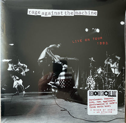 Rage Against The Machine : Live On Tour 1993 (LP + LP, S/Sided, Etch + RSD)