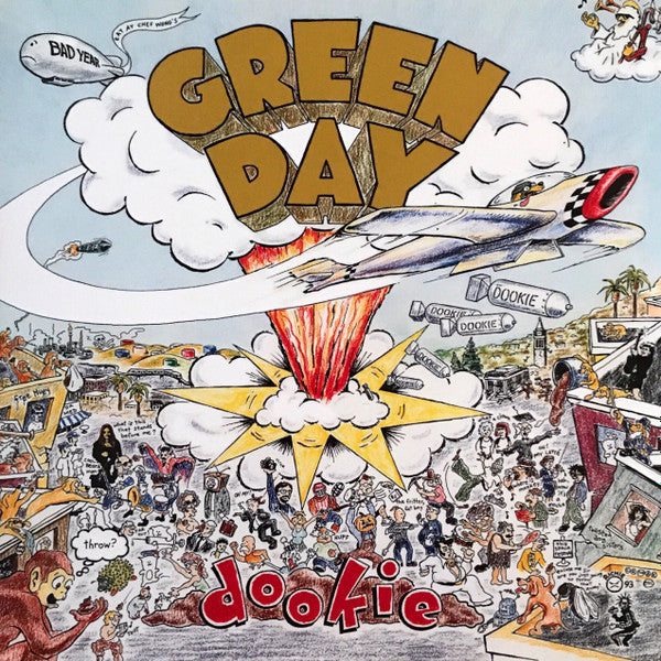 Green Day : Dookie (LP, Album, RE)