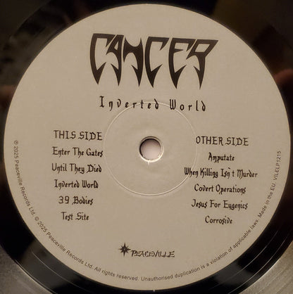 Cancer (3) : Inverted World (LP, Album)