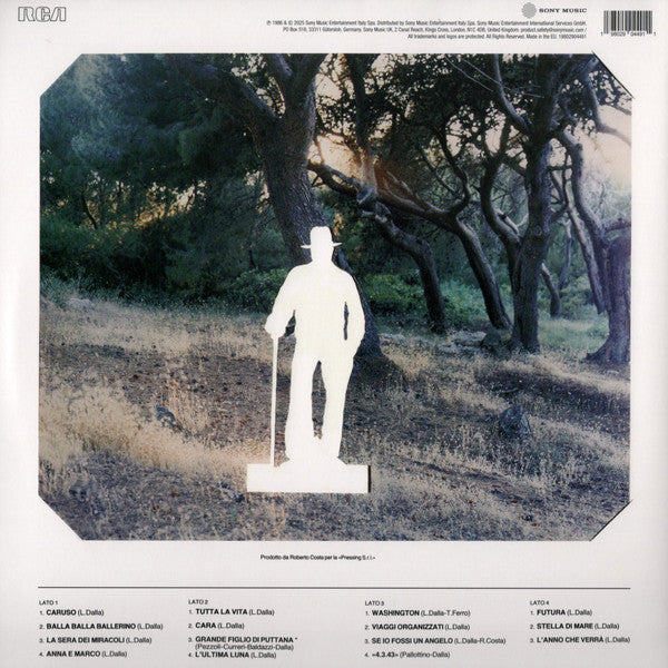 Lucio Dalla : Dallamericaruso (LP, Whi + LP, Blu + RE)