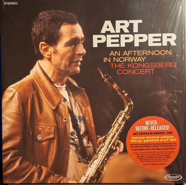 Art Pepper : An Afternoon In Norway (The Kongsberg Concert) (2xLP, Dlx, Ltd, 180)