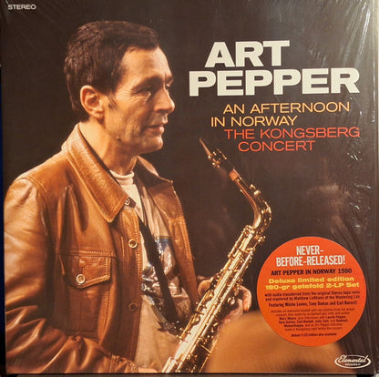 Art Pepper : An Afternoon In Norway (The Kongsberg Concert) (2xLP, Dlx, Ltd, 180)