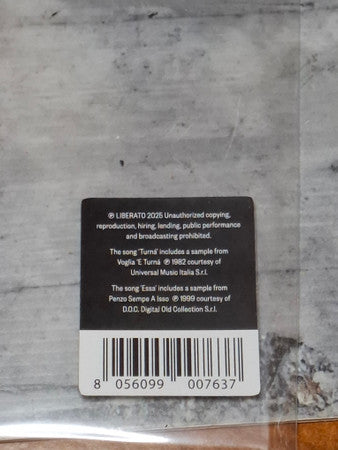 Liberato : III (LP, Cle)
