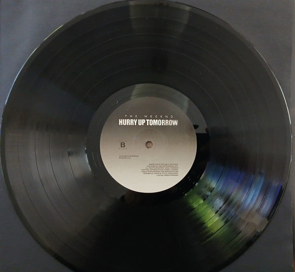 The Weeknd : Hurry Up Tomorrow (2xLP, Album, Com)