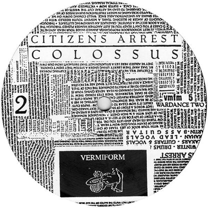 Citizens Arrest : Colossus (LP, Album, RP)