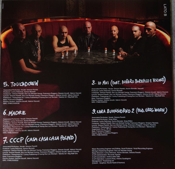 Simone Panetti : Tombino (LP, Album, Pop)