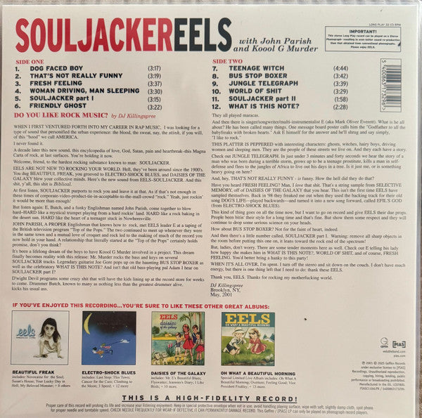 Eels : Souljacker (LP, Album, RE, Red)