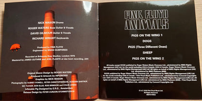 Pink Floyd : Animals (CD, Album, RE, RM)