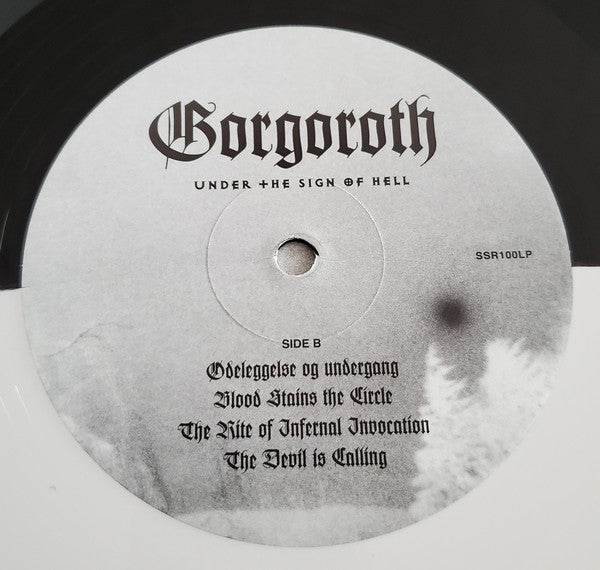 Gorgoroth : Under The Sign Of Hell (LP, Album, Ltd, RE, RP, Whi)