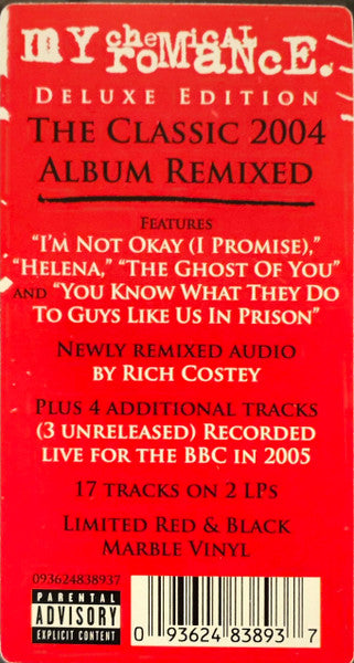 My Chemical Romance : Three Cheers For Sweet Revenge (LP, Album + LP, S/Sided, Etch + Dlx, RE, RM, Red)
