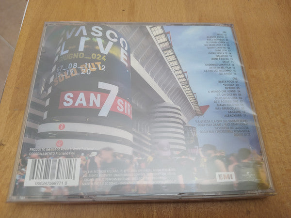 Vasco Rossi : Vasco Live Milano Sansiro (2xCD, Album)