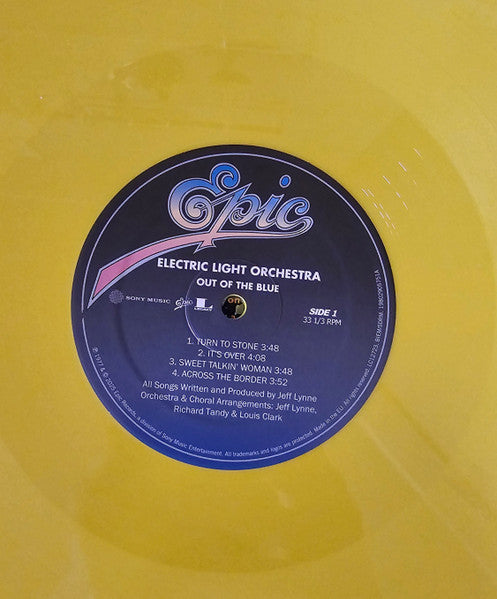 Electric Light Orchestra : Out Of The Blue (LP, Yel + LP, Red + Album, Ltd, RE, RP)