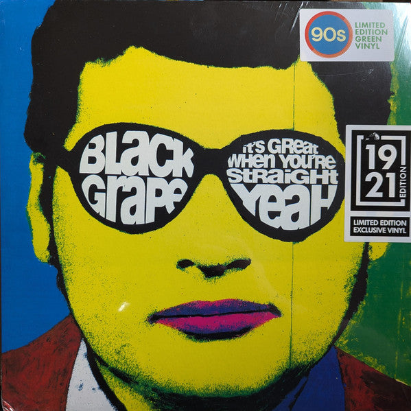 Black Grape : It’s Great When You’re Straight… Yeah (LP, Album, Ltd, RE, RP, Gre)