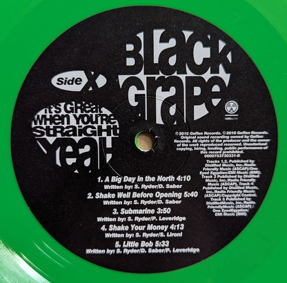 Black Grape : It’s Great When You’re Straight… Yeah (LP, Album, Ltd, RE, RP, Gre)