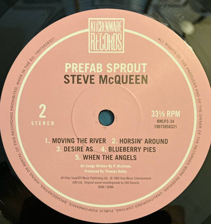 Prefab Sprout : Steve McQueen (LP, Album, RE, RM, RP)