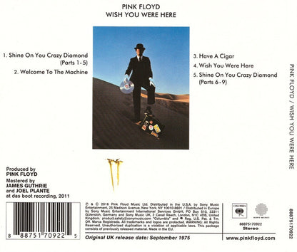 Pink Floyd : Wish You Were Here (CD, Album, RE, RM, Dig)