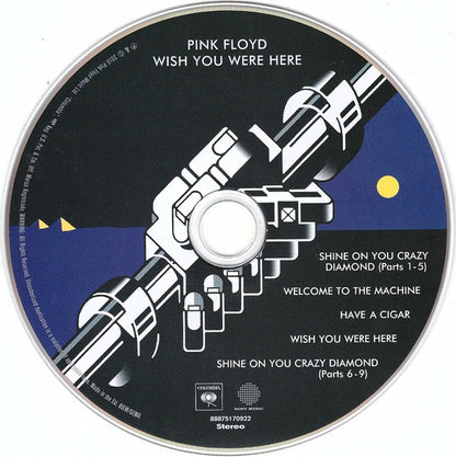 Pink Floyd : Wish You Were Here (CD, Album, RE, RM, Dig)
