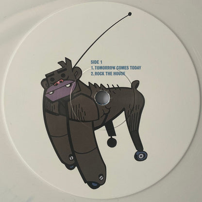 Gorillaz : Tomorrow Comes Today (12", EP, Ltd, RE, Whi)