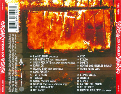 Fabri Fibra : Mentre Los Angeles Brucia (CD, Album)