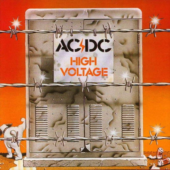 AC/DC : High Voltage (LP, Album, RP)