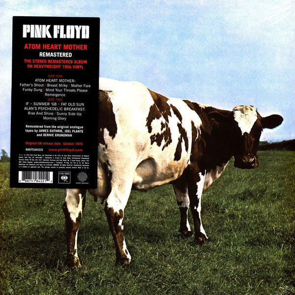 Pink Floyd : Atom Heart Mother (LP, Album, RE, RM, 180)