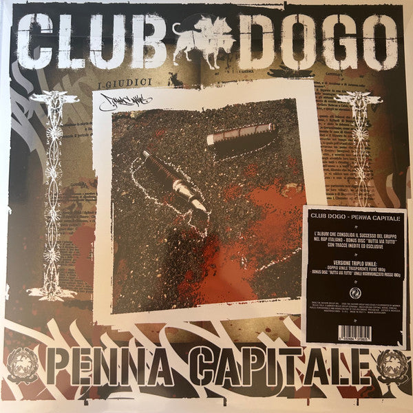 Club Dogo : Penna Capitale (2xLP, Album, RE, Tra + LP, Single, RE, Mar)