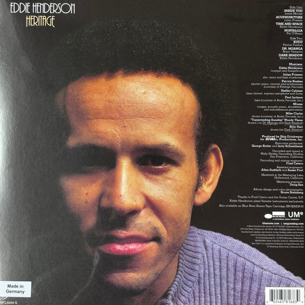 Eddie Henderson : Heritage (LP, Album, RE, 180)