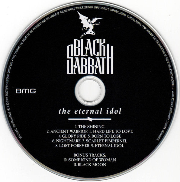 Black Sabbath : The Eternal Idol (CD, Album, RE, RM, Dig)