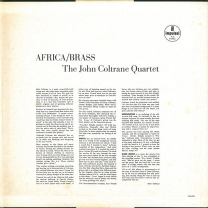 The John Coltrane Quartet : Africa / Brass (LP, Album, RE)