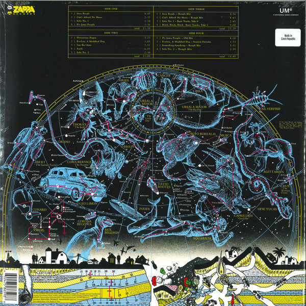 Frank Zappa And The Mothers Of Invention* : One Size Fits All (LP, Album, RE, RM + LP + Bla)