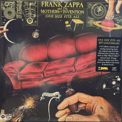 Frank Zappa And The Mothers Of Invention* : One Size Fits All (LP, Album, RE, RM + LP + Bla)