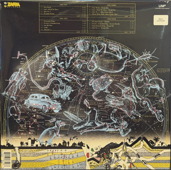 Frank Zappa And The Mothers Of Invention* : One Size Fits All (LP, Album, RE, RM + LP + Bla)