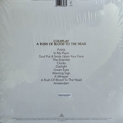 Coldplay : A Rush Of Blood To The Head (LP, Album, RE, Cle)