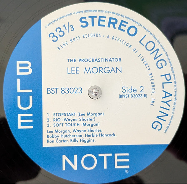 Lee Morgan : The Procrastinator (LP, Album, RE, 180)