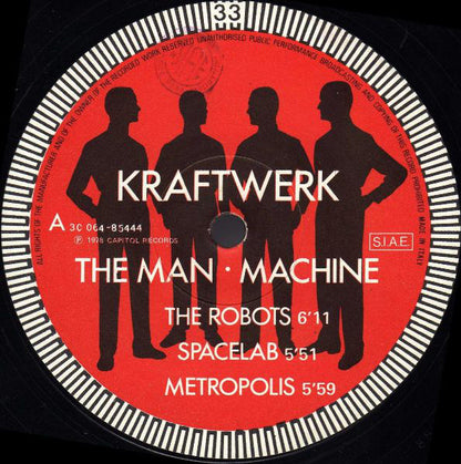 Kraftwerk : The Man • Machine (LP, Album)