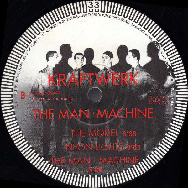 Kraftwerk : The Man • Machine (LP, Album)