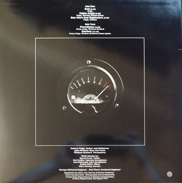 King Crimson : Red (LP, Album, Ltd, RE, 40t)