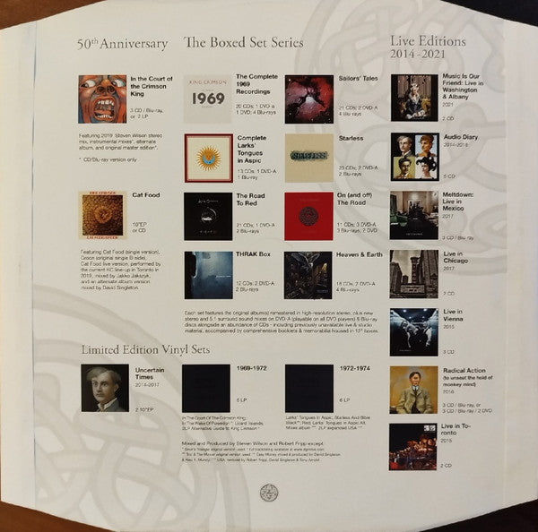 King Crimson : Red (LP, Album, Ltd, RE, 40t)