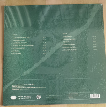 Ennio Morricone : Un Tranquillo Posto Di Campagna (LP, Tra + CD + Ltd, Num)